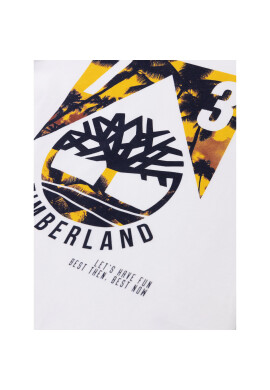 Timberland Тишърт T25Q61 D Бял Regular Fit - Pepit.bg