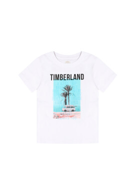 Timberland Тишърт T25Q72 D Бял Regular Fit - Pepit.bg