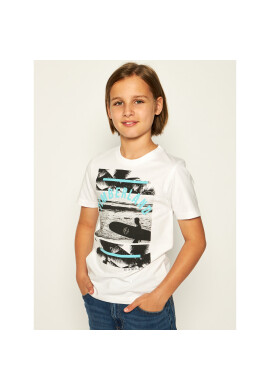 Timberland Тишърт T25Q80 D Бял Regular Fit - Pepit.bg