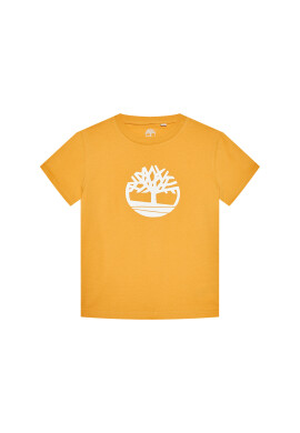 Timberland Тишърт T25R73 S Жълт Regular Fit - Pepit.bg