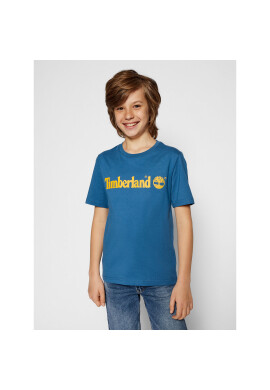Timberland Тишърт T25S28 S Тъмносин Regular Fit - Pepit.bg