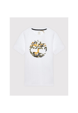 Timberland Тишърт T25S34 D Бял Regular Fit - Pepit.bg