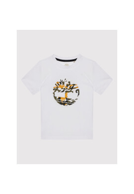 Timberland Тишърт T25S34 M Бял Regular Fit - Pepit.bg