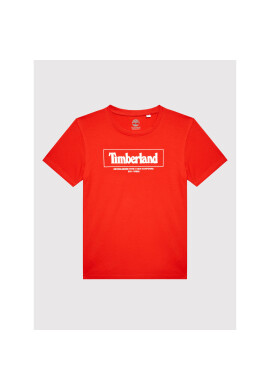 Timberland Тишърт T25S81 M Червен Regular Fit - Pepit.bg