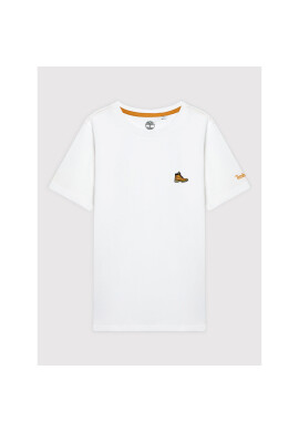 Timberland Тишърт T25S87 D Бял Regular Fit - Pepit.bg