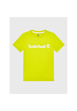 Timberland Тишърт T25T77 D Жълт Regular Fit - Pepit.bg