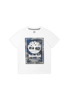 Timberland Тишърт T25T79 D Бял Regular Fit - Pepit.bg