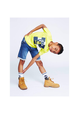 Timberland Тишърт T25T80 D Жълт Regular Fit - Pepit.bg