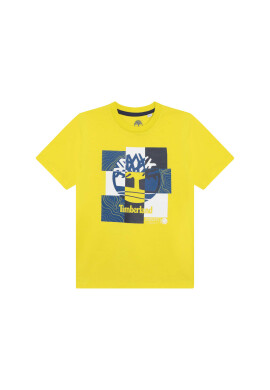 Timberland Тишърт T25T80 D Жълт Regular Fit - Pepit.bg