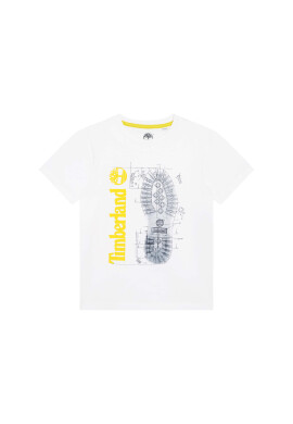 Timberland Тишърт T25T82 D Бял Regular Fit - Pepit.bg