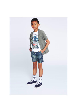Timberland Тишърт T25T88 D Бял Regular Fit - Pepit.bg