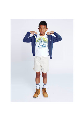 Timberland Тишърт T25T93 D Бял Regular Fit - Pepit.bg