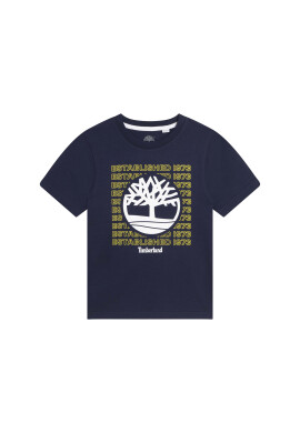 Timberland Тишърт T25T97 D Тъмносин Regular Fit - Pepit.bg