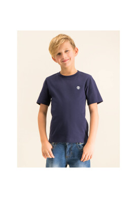 Timberland Тишърт T25Z07 Тъмносин Regular Fit - Pepit.bg