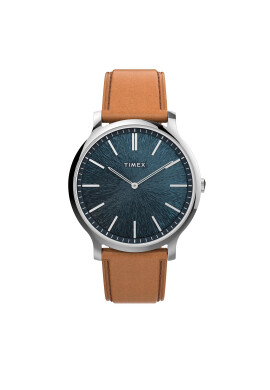 Timex Часовник City TW2V43400 Кафяв - Pepit.bg