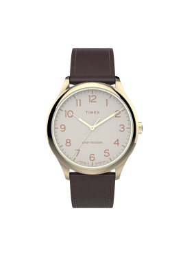 Timex Часовник Easy Reader TW2V28100 Кафяв - Pepit.bg