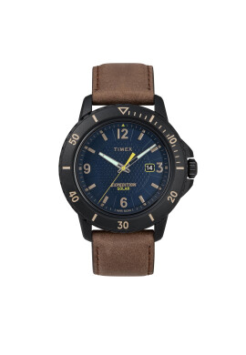 Timex Часовник Gallation Solar TW4B14600 Кафяв - Pepit.bg