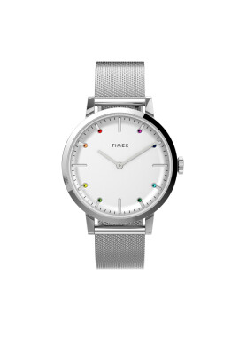 Timex Часовник Midtown TW2V36900 Сребрист - Pepit.bg