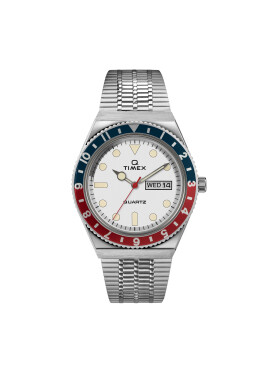 Timex Часовник Q Reissue TW2U61200 Сребрист - Pepit.bg