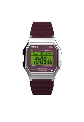 Timex Часовник T80 TW2V41300 Бордо - Pepit.bg