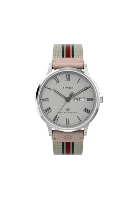 Timex Часовник Waterbury Classic TW2V73700 Бял - Pepit.bg