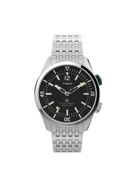 Timex Часовник Waterbury TW2V49700 Сребрист - Pepit.bg