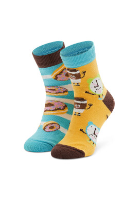 Todo Socks Чорапи дълги детски Donut Heaven Син - Pepit.bg