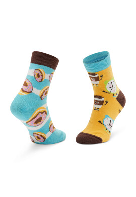 Todo Socks Чорапи дълги детски Donut Heaven Син - Pepit.bg
