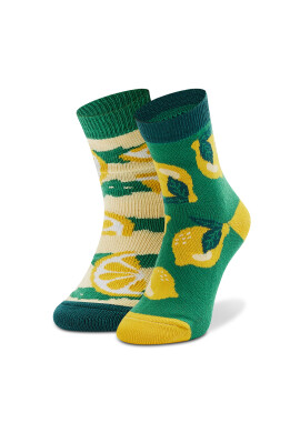 Todo Socks Чорапи дълги детски Lemons Зелен - Pepit.bg