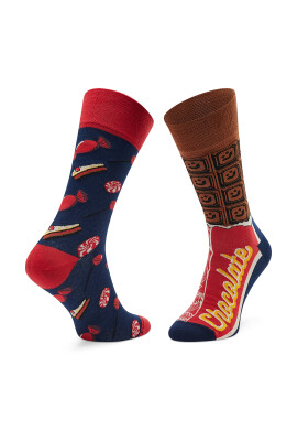 Todo Socks Дълги чорапи unisex Choco Choco Цветен - Pepit.bg