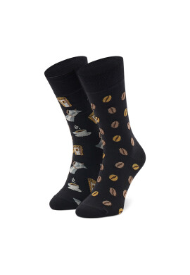 Todo Socks Дълги чорапи unisex Coffee Черен - Pepit.bg