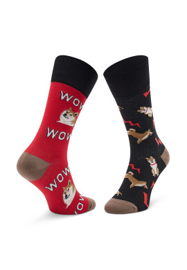 Todo Socks Дълги чорапи unisex Crazy Piesel Цветен - Pepit.bg