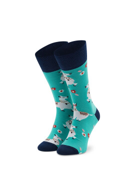 Todo Socks Дълги чорапи unisex Lama Цветен - Pepit.bg