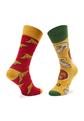 Todo Socks Дълги чорапи unisex Pizza Party Цветен - Pepit.bg