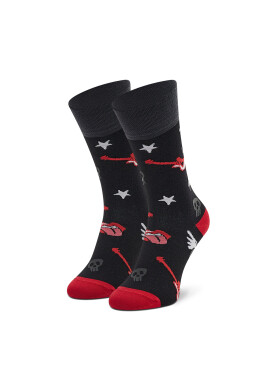 Todo Socks Дълги чорапи unisex Rock And Roll Черен - Pepit.bg