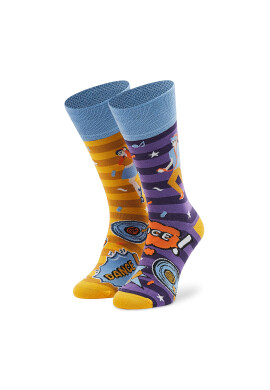 Todo Socks Дълги чорапи unisex Silent Disco Цветен - Pepit.bg