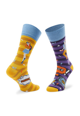 Todo Socks Дълги чорапи unisex Silent Disco Цветен - Pepit.bg