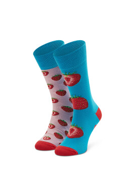 Todo Socks Дълги чорапи unisex Strawberry Paradise Цветен - Pepit.bg