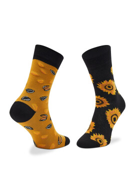 Todo Socks Дълги чорапи unisex Sunflowers Жълт - Pepit.bg