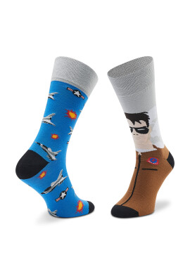Todo Socks Дълги чорапи unisex Top Gun Цветен - Pepit.bg