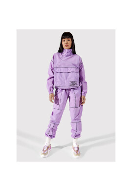 Togoshi Анорак TG22-KUD001 Виолетов Oversize - Pepit.bg