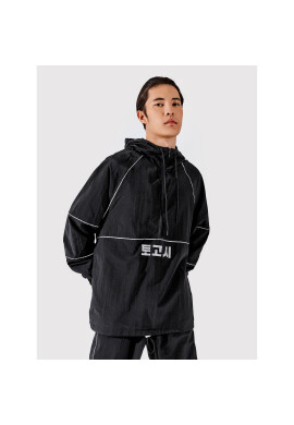 Togoshi Анорак TG22-KUM001 Черен Oversize - Pepit.bg