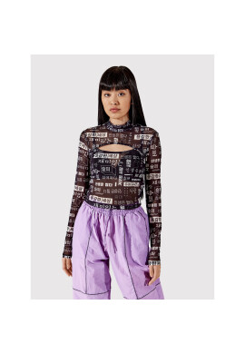 Togoshi Блуза TG22-TPD001 Черен Regular Fit - Pepit.bg