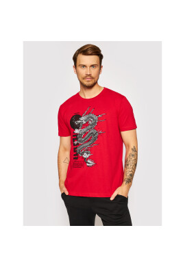 Togoshi Тишърт Dragon Червен Regular Fit - Pepit.bg