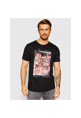 Togoshi Тишърт Station 1 Черен Regular Fit - Pepit.bg
