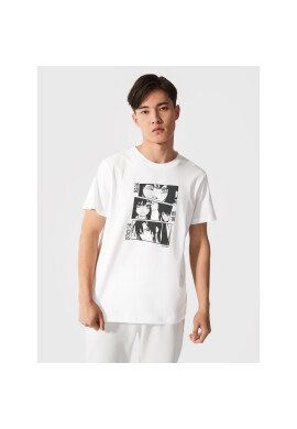 Togoshi Тишърт TG23-TSM511 Бял Regular Fit - Pepit.bg