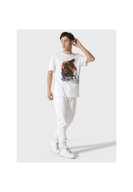 Togoshi Тишърт TG23-TSM531 Бял Regular Fit - Pepit.bg