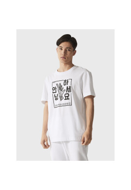 Togoshi Тишърт TG23-TSM532 Бял Regular Fit - Pepit.bg