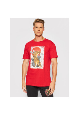 Togoshi Тишърт Tiger Червен Regular Fit - Pepit.bg