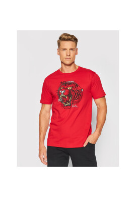 Togoshi Тишърт Wildcat M Ts 2 Червен Regular Fit - Pepit.bg